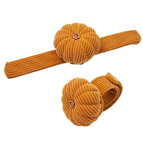 Stifthalter in Kürbisfor, Nadelkissen Pop Snap, Nadelkissen zum Nähen, mit verstellbarem Gummiband, für alle Größen Stifthalter in Kürbisfor, Nadelkissen Pop Snap, Nadelkissen zum Nähen, mit verstellbarem Gummiband, für alle Größen von Facynde
