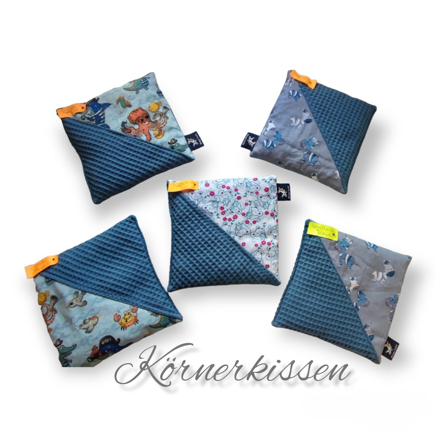 Körnerkissen Blau Körnerkissen Blau von FadenZauberDesign