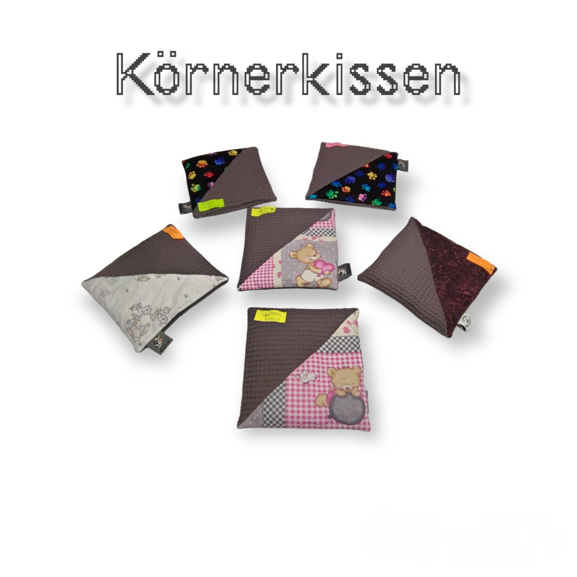 Körnerkissen Dunkel Grau Körnerkissen Dunkel Grau von FadenZauberDesign