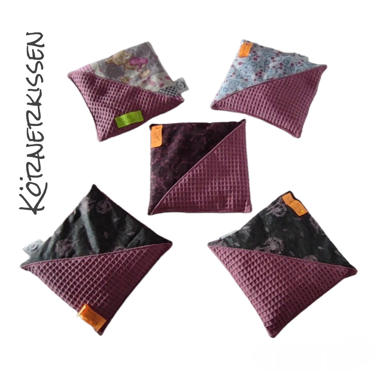 Körnerkissen Dunkel Rosa Körnerkissen Dunkel Rosa von FadenZauberDesign