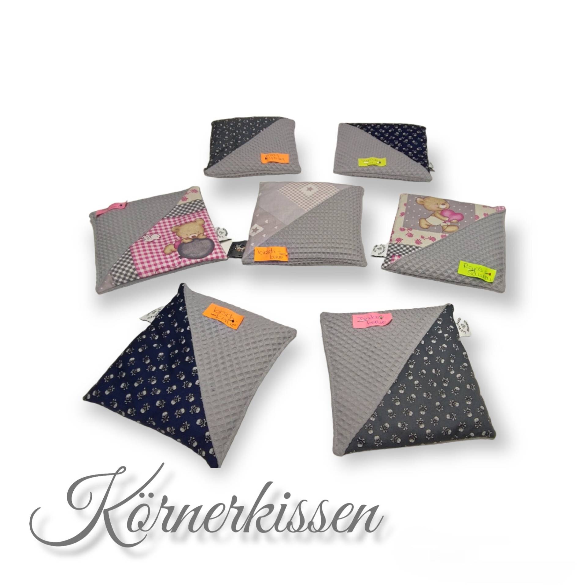 Körnerkissen Grau Körnerkissen Grau von FadenZauberDesign