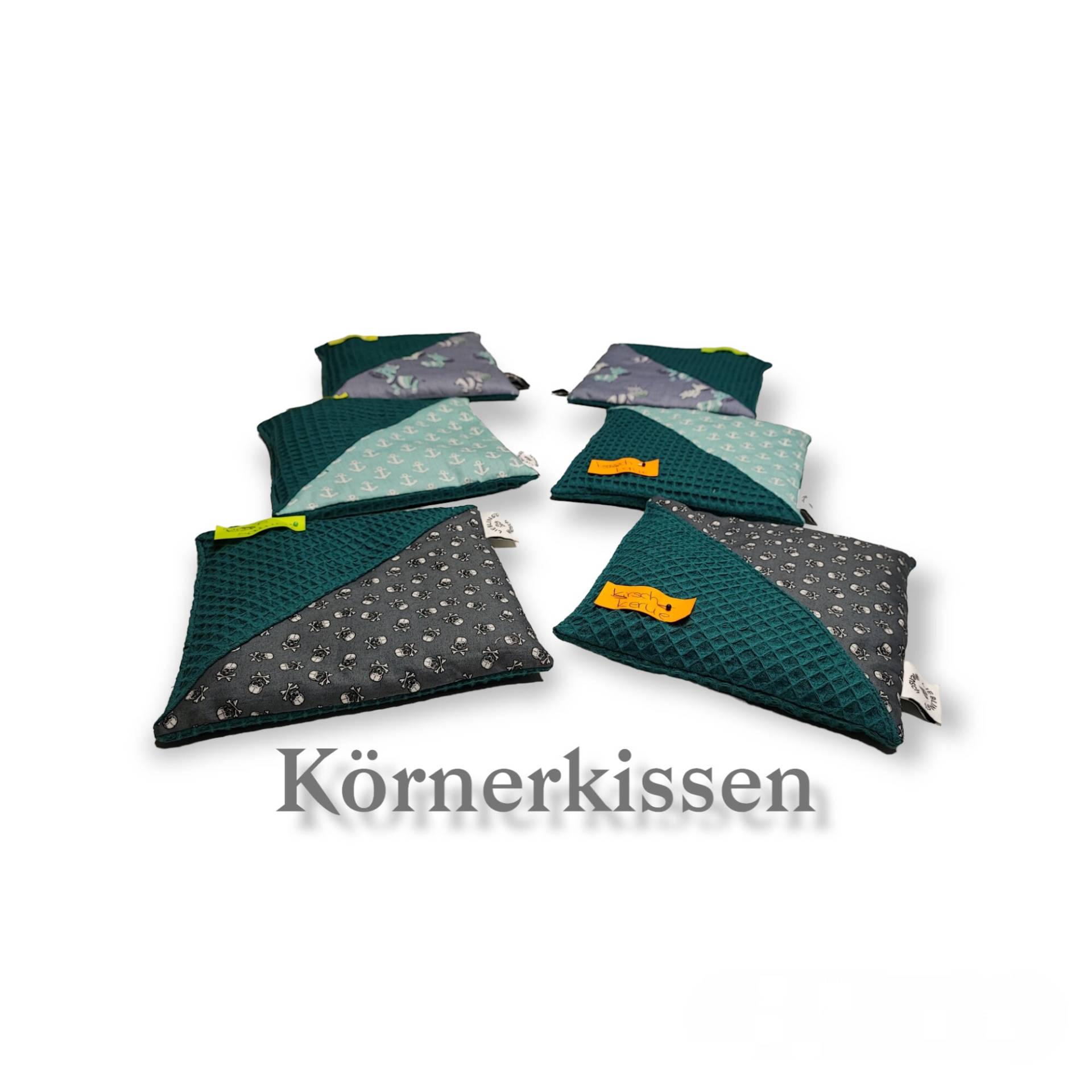 Körnerkissen Grün Körnerkissen Grün von FadenZauberDesign