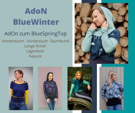 Wintererweiterung zum Blue Spring Top Wintererweiterung zum Blue Spring Top von Fadenblau