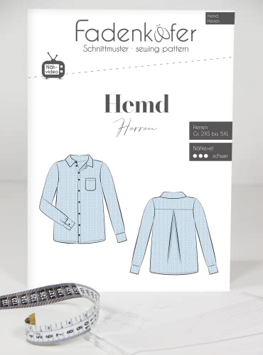 Fadenkäfer Papierschnittmuster Hemd Herren Fadenkäfer Papierschnittmuster Hemd Herren von Fadenkäfer