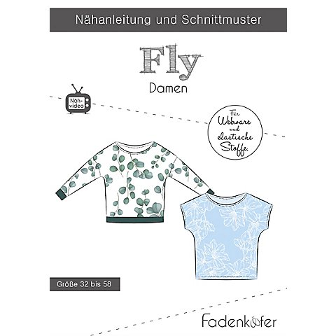 Fadenkäfer Schnitt "Shirt Fly" für Damen von Fadenkäfer
