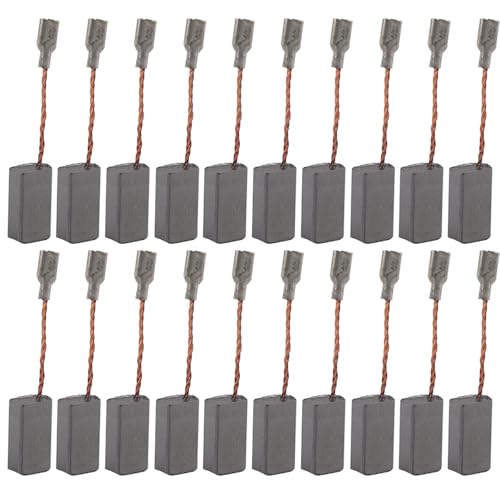 20-teilige austauschbare leitfähige Kohlebürsten für Elektromotorbohrer 100 5x8x16mm von Fafeicy
