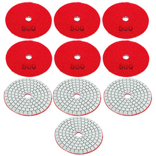 3 -Zoll -Schleifscheiben Pads Polieren Polierdiamant 500 Mesh für Steinbetonmarmor von Fafeicy