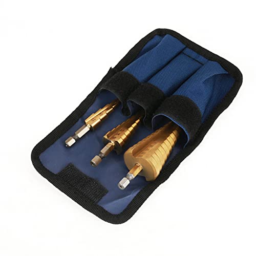 4-12 Mm Stiefkegelbohrer, Hex Shank-Titan-Plattierungsbohrer für 4-20 Mm, 4-32 Mm Löcher, aus Hochgeschwindigkeitsstahl, für Stahl, Bronze, Aluminium von Fafeicy