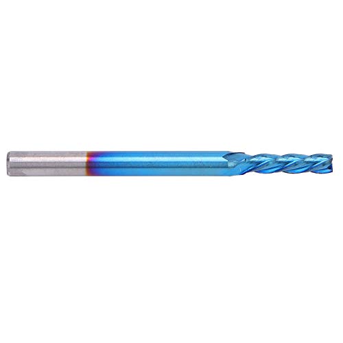 4 Flötenendmühle, Wolframstahl Nanoblau -Beschichtung CNC Gerade Griff -Frässerie, Geeignet für Verarbeitungsflugzeuge, Stufen, Rillen, Oberflächen und Abschneiden von 4 Flötenendmühle, Wolframstahl Nanoblau -Beschichtung CNC Gerade Griff -Frässerie, Geeignet für Verarbeitungsflugzeuge, Stufen, Rillen, Oberflächen und Abschneiden von von Fafeicy