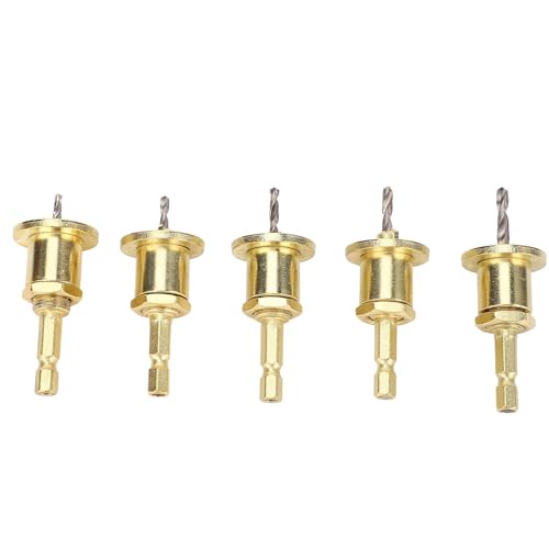 5pcs Countersink Bohrbit Set Hochgeschwindigkeitsstahl 2,8-4 Mm Einstellbar für die Holzbearbeitung 5pcs Countersink Bohrbit Set Hochgeschwindigkeitsstahl 2,8-4 Mm Einstellbar für die Holzbearbeitung von Fafeicy
