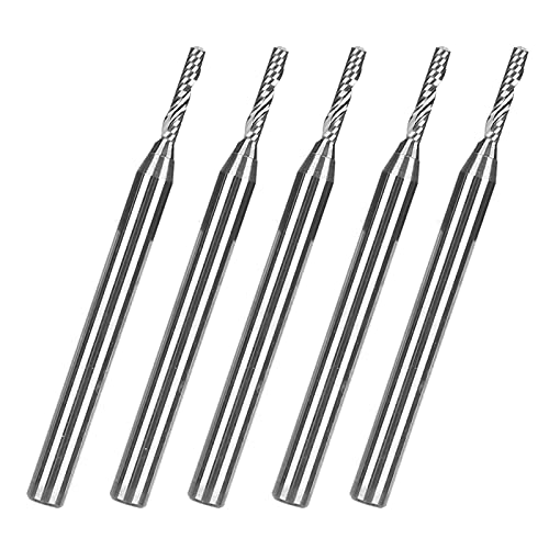 5pcs Metall -Mahlen -Cutter, Einzelklingenend -Spiral -Set, CNC -Router -Bit -Gravur -Werkzeug für Fräsmaschine 5pcs Metall -Mahlen -Cutter, Einzelklingenend -Spiral -Set, CNC -Router -Bit -Gravur -Werkzeug für Fräsmaschine von Fafeicy