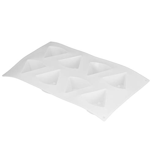 8 Hohlraumkuchenwanne, Käseform, Kuchenform Silikon Backform Dreieck Kuchenpfanne, DIY Silicon -Kuchenform Set für Küchenbackwerkzeug 8 Hohlraumkuchenwanne, Käseform, Kuchenform Silikon Backform Dreieck Kuchenpfanne, DIY Silicon -Kuchenform Set für Küchenbackwerkzeug von Fafeicy