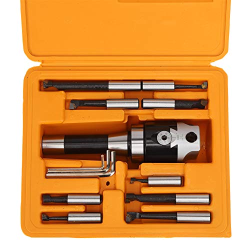 9pcs 2-Zoll-Hauptsätze Langweiliger 1/2-Zoll-Set R8 R8 Kit CNC Mrequing-Tool Mechanisches Zubehör für die Verarbeitung von Metallen und Do-it-yourself-Enthusiasten 9pcs 2-Zoll-Hauptsätze Langweiliger 1/2-Zoll-Set R8 R8 Kit CNC Mrequing-Tool Mechanisches Zubehör für die Verarbeitung von Metallen und Do-it-yourself-Enthusiasten von Fafeicy