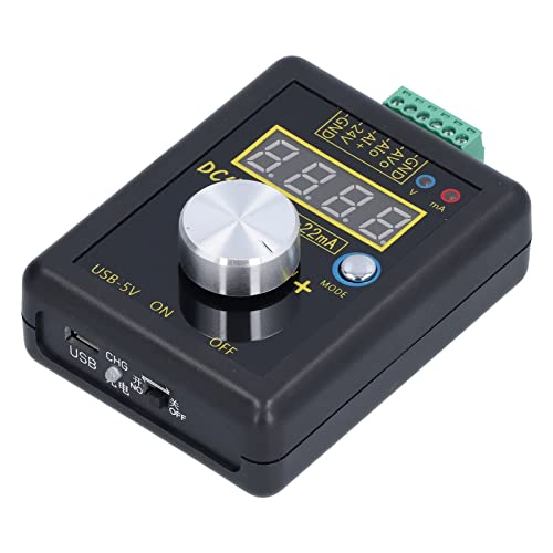 Aktuelle Spannungs Signalgenerator-SG-002, ABS Aluminium 12V/0-24mA Lithium-Batterie, Steck Bare Klemm Blöcke, Tragbar und Kompakt für die Elektro Technik von Fafeicy