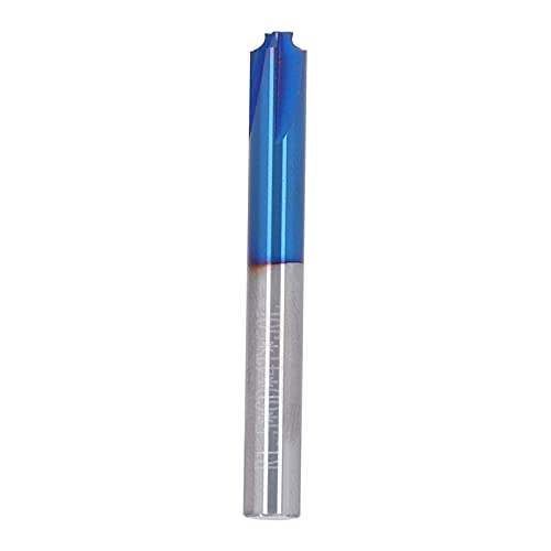 CNC -Router -Bits, Upcut Spiral Router Bits, CNC , Wolframstahl Zum Schnitzen Feines Schneiden (R1.5*D6*50L) von Fafeicy