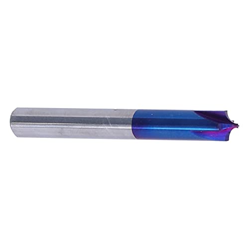 CNC -Router -Bits, Upcut Spiral Router Bits, CNC , Wolframstahl Zum Schnitzen Feines Schneiden (R2.5*D6*50L) von Fafeicy