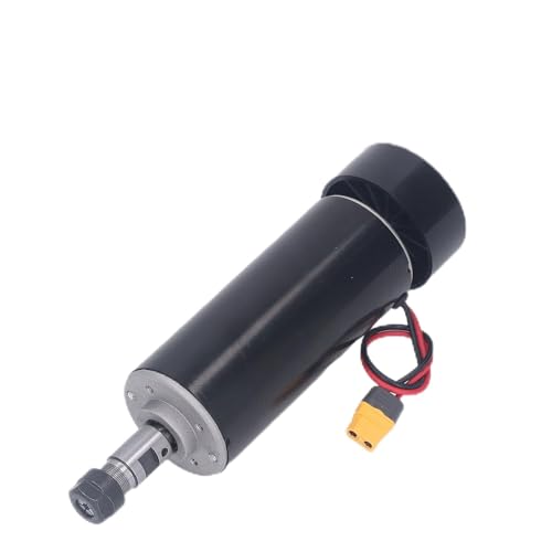 CNC-Spindelmotor-Kit, 500 W, Bürstenlos, 12.000 U/min, EU-Stecker, AC220 V, Luftgekühlt, ER11, 52 Mm Klemmhalterung, für DIY-Gravurbohren von Fafeicy