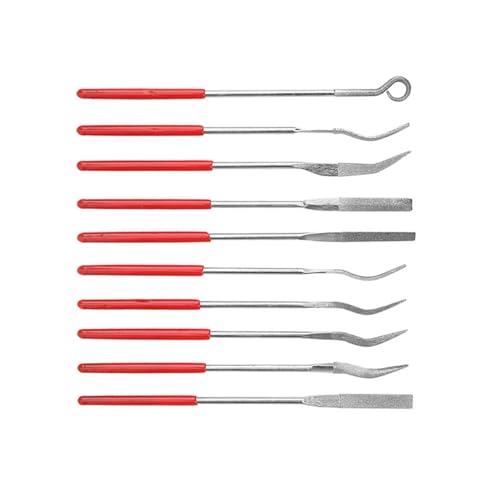 Fafeicy Diamantfeilen-Set, Sortiertes Diamant-Mini-Riffler-Nadelfeilen-Set, Gemeinsames Schleifmittel in Sonderform, Multifunktions-Handwerkzeuge, Feilen und Raspeln Fafeicy Diamantfeilen-Set, Sortiertes Diamant-Mini-Riffler-Nadelfeilen-Set, Gemeinsames Schleifmittel in Sonderform, Multifunktions-Handwerkzeuge, Feilen und Raspeln von Fafeicy