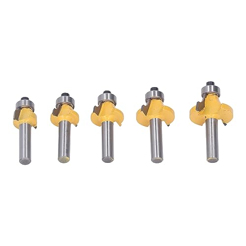 Eckrunding Router Bit Set 8mm Schaftkarbidholz -Mahlschneider für Sperrholzkork Massivholz Eckrunding Router Bit Set 8mm Schaftkarbidholz -Mahlschneider für Sperrholzkork Massivholz von Fafeicy