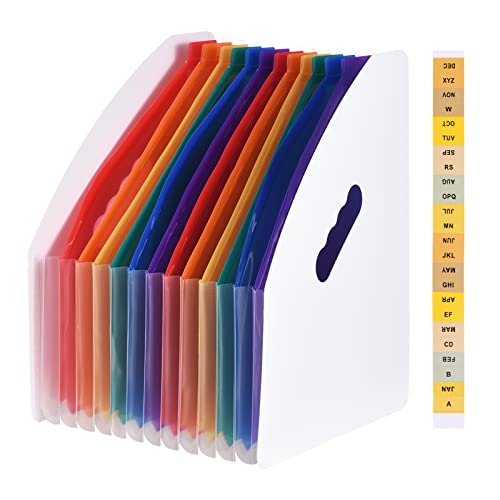 Erweiterung der Datei Ordner Accordion Datei Organizer Erweitert Werden (Weiß) von Fafeicy