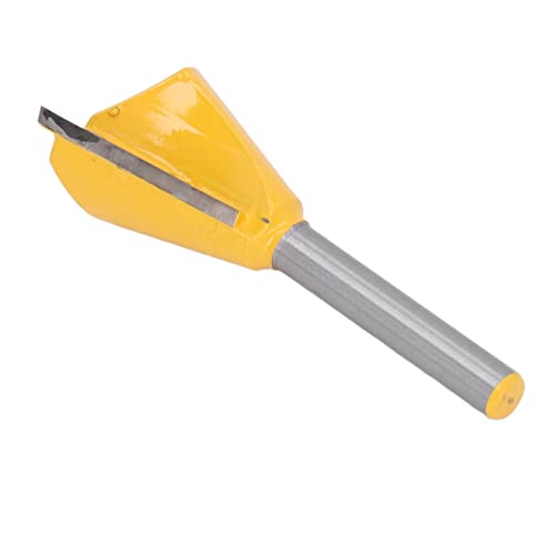 Fafeicy 1/4 Router Bit Wolfram Stahllegierung Scharfe Klinge, Schnelle Holzchipentfernung, Ideal für die Holzbearbeitung (6*1) von Fafeicy