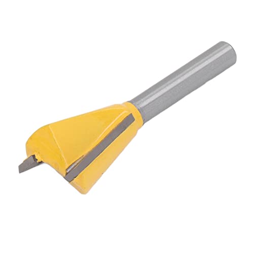 Fafeicy 1/4 Router Bit Wolfram Stahllegierung Scharfe Klinge, Schnelle Holzchipentfernung, Ideal für die Holzbearbeitung (6*7/8)) von Fafeicy