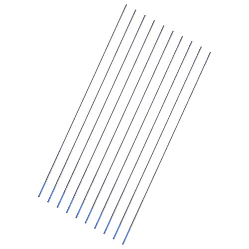 Fafeicy 10 Stück 1.6 * 150mm WL20 Wolframschweißelektroden Lanthanierte Elektrode Blaue Spitze(1.6 * 150mm) von Fafeicy