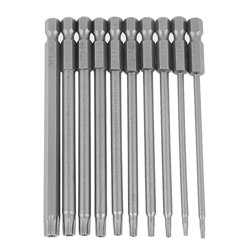 Fafeicy 100 Mm 1/4 Zoll Sechskant Shank S2 Stahlstern -Kopfbohrerschraubendreher BST -Bits für Professionelle Wartung Eingestellt Fafeicy 100 Mm 1/4 Zoll Sechskant Shank S2 Stahlstern -Kopfbohrerschraubendreher BST -Bits für Professionelle Wartung Eingestellt von Fafeicy