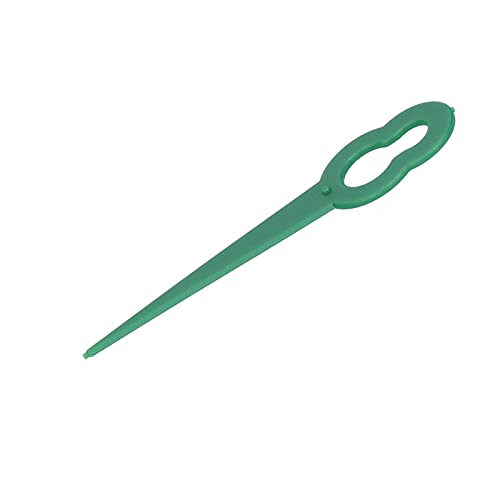 Fafeicy 100 Stück Kunststoff-Schneidklingen für Rasentrimmer, Ersatz-Schneidwerkzeug, Verschleißfest, Manuelles Beschneiden (GREEN) von Fafeicy