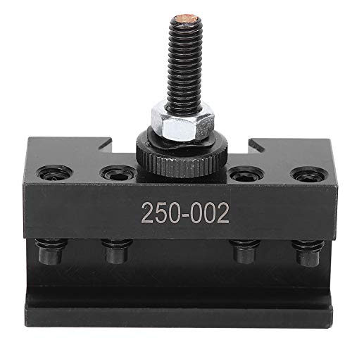 Fafeicy 250-002 Schnellwechsel Stahlhalter mit 1,3 cm Werkzeugbitbereich, CNC-Drehmaschinenhalter aus Kohlenstoffstahl, verwendet in der mechanischen Verarbeitung, im Automobilbau (250-002) von Fafeicy