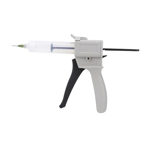 Fafeicy 30-ml-Spender-Klebepistole, Manueller Einzelrohr-Klebstoff-Dosiermischer, Schwarz, Abzug, Handbetrieben Fafeicy 30-ml-Spender-Klebepistole, Manueller Einzelrohr-Klebstoff-Dosiermischer, Schwarz, Abzug, Handbetrieben von Fafeicy
