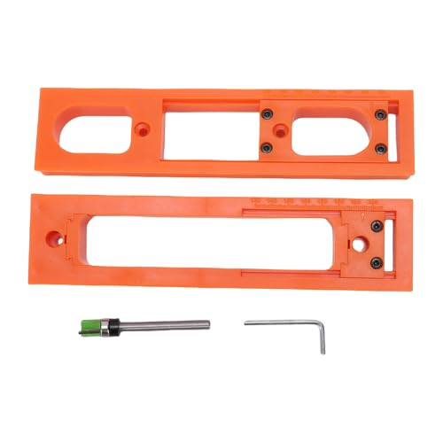 Fafeicy 3D -Scharnierschlitzvorlage, 3D -Scharnier -Router -Jig für 2,5 Bis 6 Zoll Scharniere mit ABS -Material, für Holztür -Rahmen und Holzflächen Fafeicy 3D -Scharnierschlitzvorlage, 3D -Scharnier -Router -Jig für 2,5 Bis 6 Zoll Scharniere mit ABS -Material, für Holztür -Rahmen und Holzflächen von Fafeicy