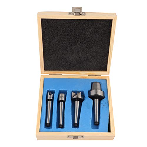 Fafeicy 4PCS MT1 / MT2 Holzdrehmaschine Drehsporn Cup Center Set, geeignet für Holzdrehwerkzeug (MT1), Drehmeißel von Fafeicy