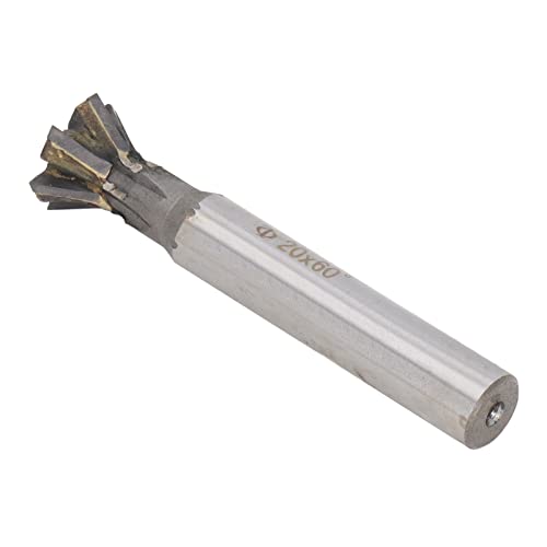 Fafeicy 60-Grad-Schwalbenschwanzfräser, 20 Mm 6-schneidiger Hartmetall-Zylinderschaft-Schwalbenschwanzfräser für Edelstahl, Legierten Stahl, Kohlenstoffstahl und Andere Metallmaterialien Fafeicy 60-Grad-Schwalbenschwanzfräser, 20 Mm 6-schneidiger Hartmetall-Zylinderschaft-Schwalbenschwanzfräser für Edelstahl, Legierten Stahl, Kohlenstoffstahl und Andere Metallmaterialien von Fafeicy