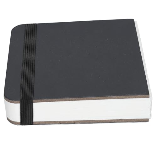 Fafeicy Aquarell Sketchbook, Malenpapier 10 X 10 Cm Vielseitiges Feinkorn 30 Blatt für die Schule (BLACK) von Fafeicy