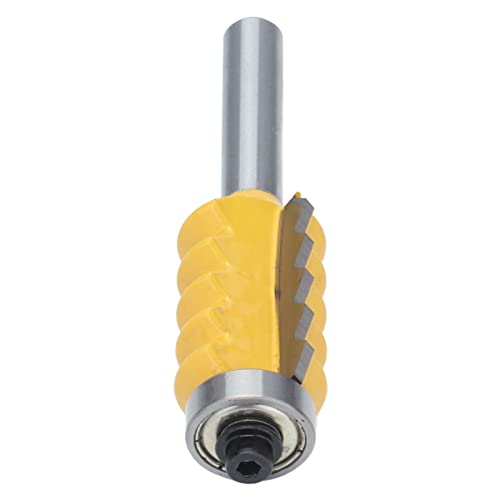 Fafeicy Artikulation Router Bohrmaschine Kohlenstoffstahl Dauer Mehrerer Stahllegierung Frische Fräszähne für 8 Mm Holzstiel, Weich (30 mm) von Fafeicy