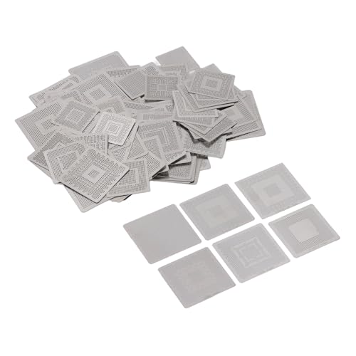 Fafeicy BGA-Neuballer-Schablonen Hochwertiger Set für Laptop-Desktop-Motherboard-Grafikkartenreparatur, 144 PCs 304 Edelstahlvorlagen für Techniker Fafeicy BGA-Neuballer-Schablonen Hochwertiger Set für Laptop-Desktop-Motherboard-Grafikkartenreparatur, 144 PCs 304 Edelstahlvorlagen für Techniker von Fafeicy