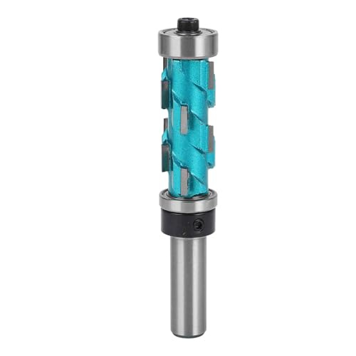 Fafeicy Doppellager -Flush -Trim -Router Bit 1/2 Zoll Schaftkarbid -Spiralschneider für Holzbearbeitung 43 Mm Schneidlänge von Fafeicy