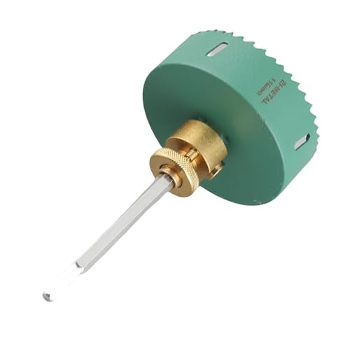 Fafeicy Effizienter 7,5 -mm -Hex Schaft Downlight Lochöffner, Premium Legierungsstahl Schnellloch für Festes Holz, Home Renovierung (150 mm Opener) von Fafeicy