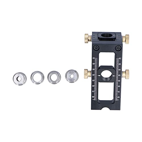 Fafeicy Einstellbarer Schraub Jig Dübel Guide Kit mit Bohrbuchsen für -Holzbearbeitungsprojekte Aluminiumlegierung/Schwarz/1 Einheit Fafeicy Einstellbarer Schraub Jig Dübel Guide Kit mit Bohrbuchsen für -Holzbearbeitungsprojekte Aluminiumlegierung/Schwarz/1 Einheit von Fafeicy