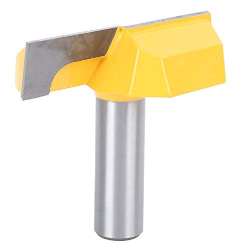 Fafeicy Fräser, Bodenoberflächen Hobeln Holzbearbeitung Fräser Bodenreinigungsmesser, für Holz, Spanplatte(12 x 57mm ) von Fafeicy