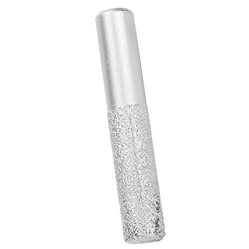 Fafeicy Gelöteter Diamant-Fräser, Silberfarben, Fräser mit Geradem Schaft, 12,7 Mm, Geeignet für Gong-Maschine Fafeicy Gelöteter Diamant-Fräser, Silberfarben, Fräser mit Geradem Schaft, 12,7 Mm, Geeignet für Gong-Maschine von Fafeicy