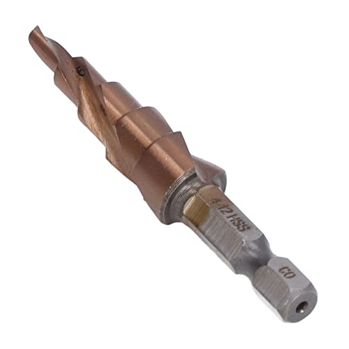 Fafeicy Hex Shank Stiefbohrer Genauer Positionierung Sechskantschritt für Eisen, Kupfer, Holz, Plastik von Fafeicy