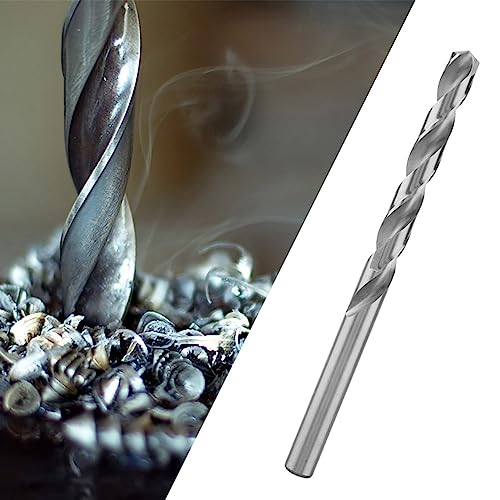 Fafeicy Hochgeschwindigkeitsstahl HSS -Bohrer Bit Hochhärte Spiralbohrwerkzeug für Aluminiumholzkunststoffe, Gerade Schaftbohrmaschine für Elektrik (Spezifikation 7mm) von Fafeicy