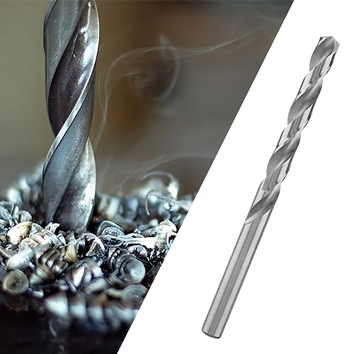 Fafeicy Hochgeschwindigkeitsstahl HSS -Bohrer Bit Hochhärte Spiralbohrwerkzeug für Aluminiumholzkunststoffe, Gerade Schaftbohrmaschine für Elektrik (Spezifikation 8mm) von Fafeicy