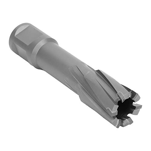 Fafeicy Hohlbohrer Bit, Hochgeschwindigkeits -Stahl -Silberschweißtechnologie 3 Blätter Sogar Zwar Glattes Schneiden für Edelstahl Kupferplatte Stahlplatte Aluminiumplatte Bis zu 50 Mm (21 * 50mm) von Fafeicy
