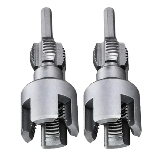 Fafeicy Integriertes Rohrgewindewerkzeug, 1/2 Zoll CRV -Stahl -PVC -Gewinde mit Hex -Shank, für Interne Externe Rohrgewinde, Griffe Wasser, Gas, Hydrauliksysteme Fafeicy Integriertes Rohrgewindewerkzeug, 1/2 Zoll CRV -Stahl -PVC -Gewinde mit Hex -Shank, für Interne Externe Rohrgewinde, Griffe Wasser, Gas, Hydrauliksysteme von Fafeicy