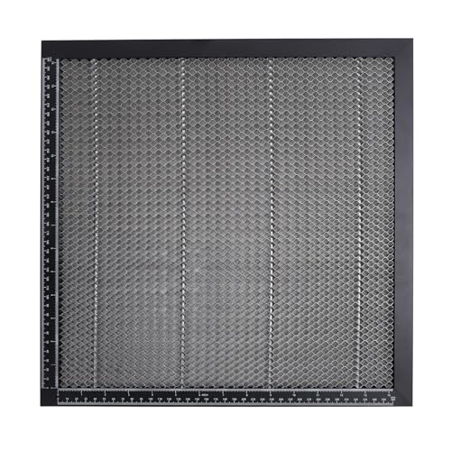 Fafeicy Laserschneidtisch Aluminium BeeHive Board -Graveur Arbeitspanel für Lasergravurmaschinen, Umfassender Schutz für Schreibtisch [breite Kompatibilität] von Fafeicy
