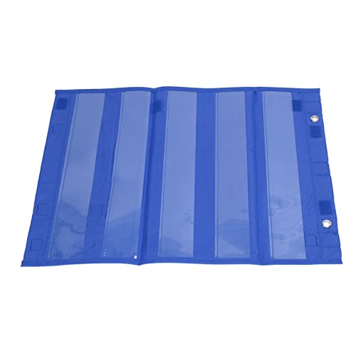Fafeicy Magnetische Transparente Taschenkarte Zeitplan Tasche für Home School Aktivitäten Klassenzimmer Organisation (BLUE) von Fafeicy