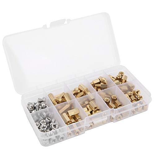Fafeicy Messing HEX Pattdoff Langable Spacer für Industriezubehör M4 HEX PONDOFF KIT für -Enthusiasten Fafeicy Messing HEX Pattdoff Langable Spacer für Industriezubehör M4 HEX PONDOFF KIT für -Enthusiasten von Fafeicy